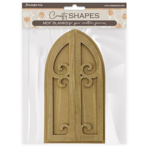 Stamperia - Holzteile "Master of Magic Window" MDF Crafty Shapes Blanks