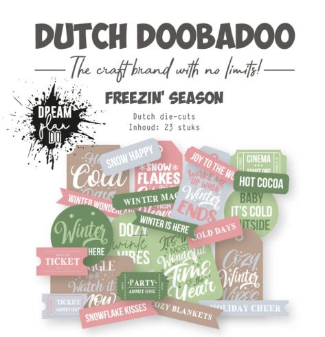 Dutch Doobadoo - Stanzteile "Freezin' Season" Die Cuts