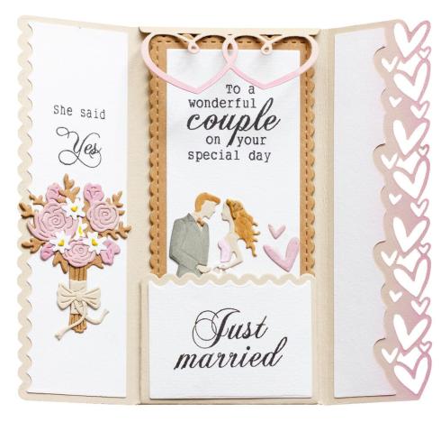 Studio Light - Stempelset "Wedding Day" Clear Stamps