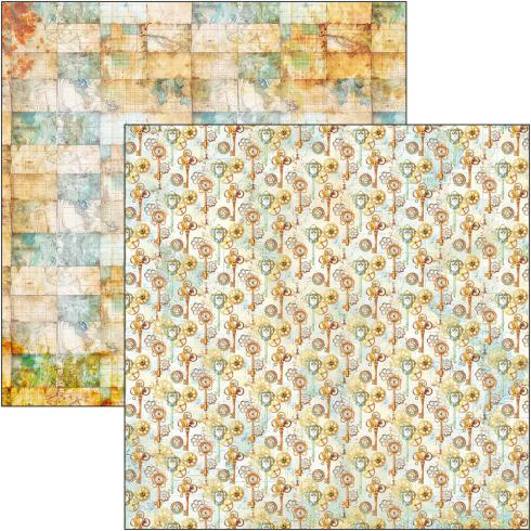 Ciao Bella - Designpapier "Coral Reef" Patterns Paper Pack 12x12 Inch - 8 Bogen