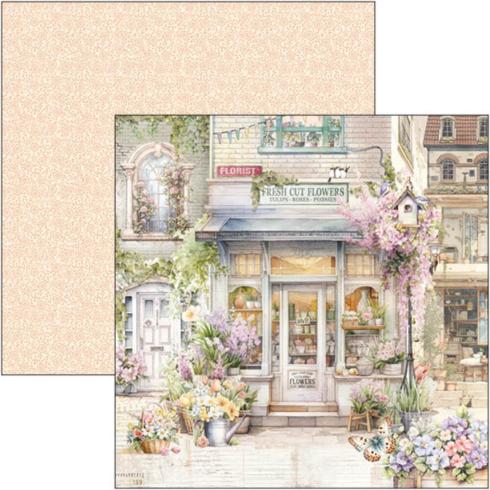 Ciao Bella - Designpapier "Flower Shop" Paper Pack 12x12 Inch - 12 Bogen