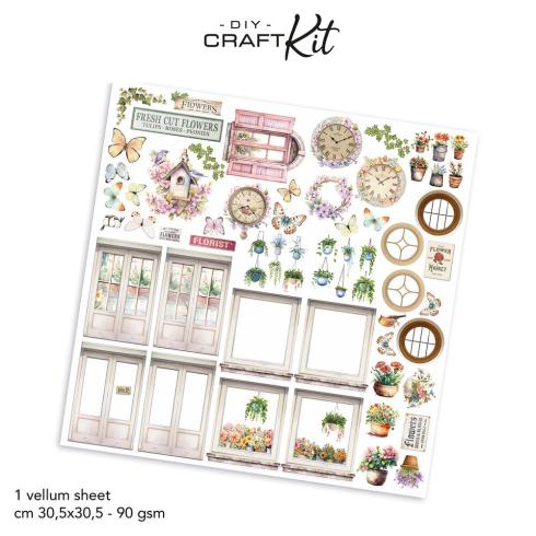 Ciao Bella - Bastelkit "Home Sweet Home" DIY Craft Kit 