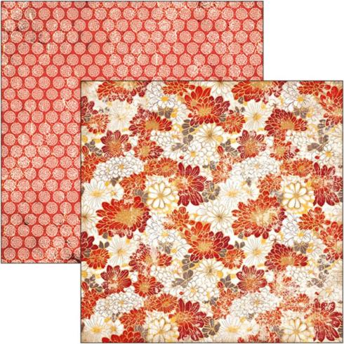 Ciao Bella - Designpapier "Land of the Rising Sun" Patterns Paper Pack 12x12 Inch - 8 Bogen