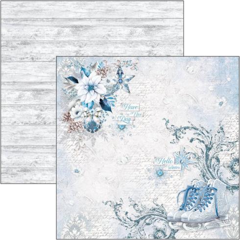 Ciao Bella - Designpapier "Elegance of Blue" Paper Pack 12x12 Inch - 12 Bogen