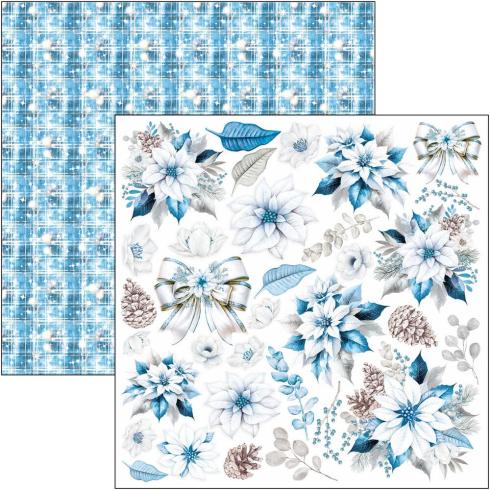 Ciao Bella - Designpapier "Elegance of Blue" Paper Pack 12x12 Inch - 12 Bogen