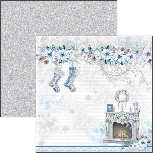 Ciao Bella - Designpapier "Elegance of Blue" Paper Pack 12x12 Inch - 12 Bogen