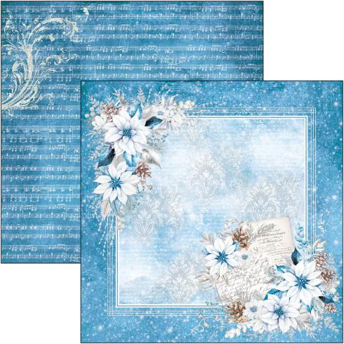 Ciao Bella - Designpapier "Elegance of Blue" Patterns Paper Pack 12x12 Inch - 8 Bogen