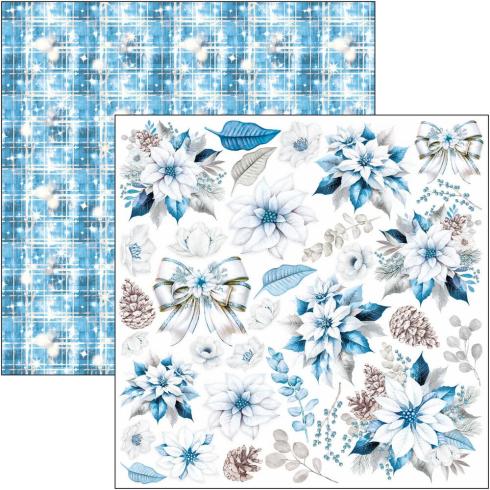 Ciao Bella - Designpapier "Elegance of Blue" Paper Pack 8x8 Inch - 12 Bogen