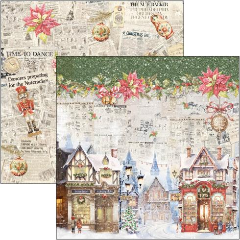 Ciao Bella - Designpapier "The Nutcracker" Paper Pack 12x12 Inch - 12 Bogen