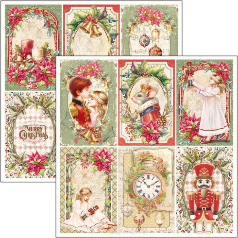 Ciao Bella - Designpapier "The Nutcracker" Paper Pack 12x12 Inch - 12 Bogen