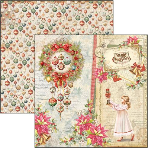 Ciao Bella - Designpapier "The Nutcracker" Paper Pack 12x12 Inch - 12 Bogen