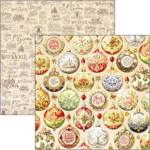 Ciao Bella - Designpapier "The Nutcracker" Patterns Paper Pack 12x12 Inch - 8 Bogen