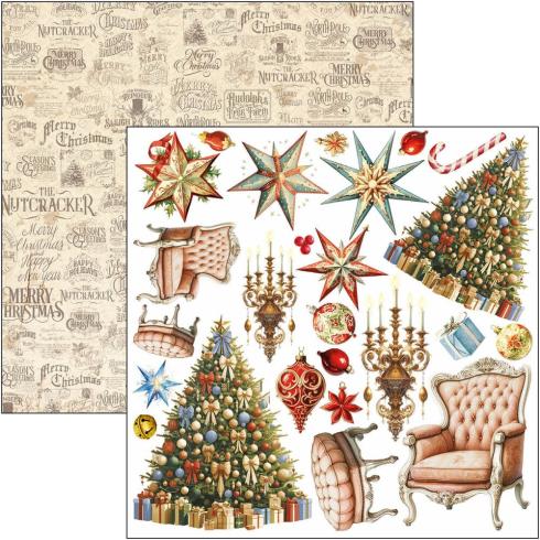 Ciao Bella - Stanzteile "The Nutcracker" Fussy Cut Pad - 24 Bogen