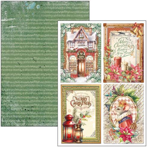 Ciao Bella - Stanzteile "The Nutcracker" Creative Pad A4 - 9 Bogen