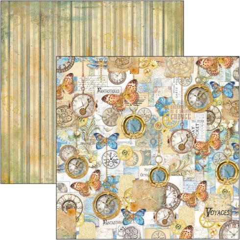 Ciao Bella - Designpapier "Esprit de Voyage" Patterns Paper Pack 12x12 Inch - 8 Bogen