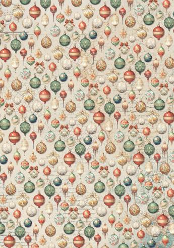 Ciao Bella - Decopatch Papier "Christmas Vibes" Rice Paper A5 - 8 Bogen