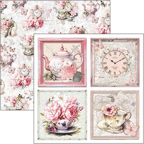 Ciao Bella - Designpapier "Timeless Moments" Patterns Paper Pack 12x12 Inch - 8 Bogen