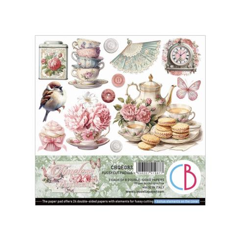 Ciao Bella - Stanzteile "Timeless Moments" Fussy Cut Pad - 24 Bogen