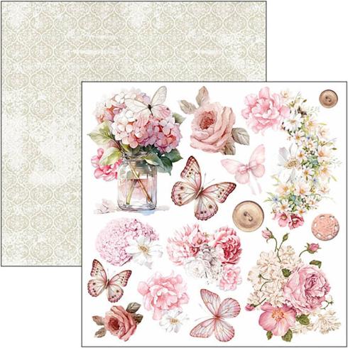 Ciao Bella - Stanzteile "Timeless Moments" Fussy Cut Pad - 24 Bogen