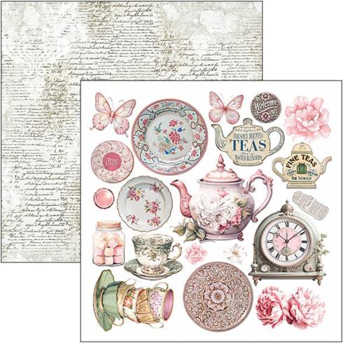 Ciao Bella - Stanzteile "Timeless Moments" Fussy Cut Pad - 24 Bogen