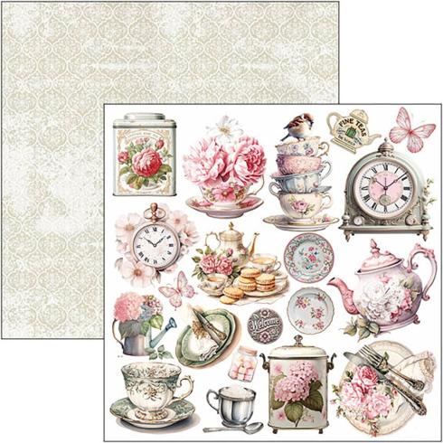 Ciao Bella - Designpapier "Timeless Moments" Paper Pack 8x8 Inch - 12 Bogen