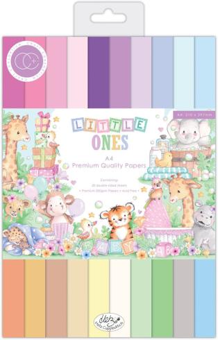 Craft Consortium - Papierblock A4 "Little Ones" Paper Pad - 20 Bogen