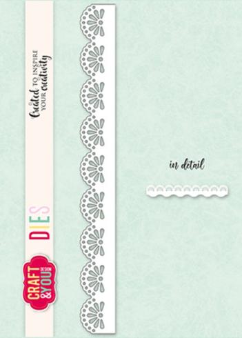 Craft & You Design - Stanzschablone "Doily Border" Dies