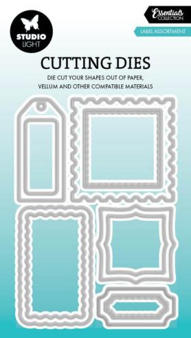 Studio Light - Stanzschablone "Label Assortment" Dies
