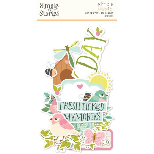 Simple Stories - Collectors Essential Kit "Tea Garden" 12 Bogen Designpapier