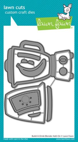 Lawn Fawn - Stanzschablone "Build-A-Drink Blender" Add-on Die