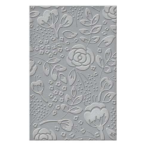 Spellbinders - Prägefolder "Bold Floral" Embossingfolder