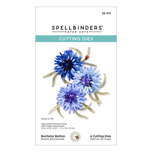 Spellbinders - Stanzschablone "Bachelor Button" Dies