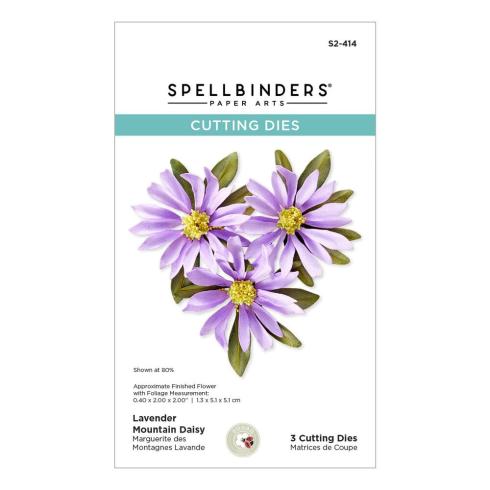 Spellbinders - Stanzschablone "Lavender Mountain Daisy" Dies