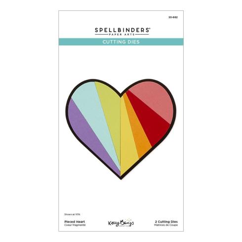 Spellbinders - Stanzschablone "Pieced Heart" Dies