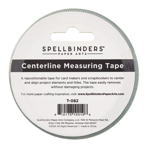 Spellbinders "Centerline Measuring Tape" 2,54cm x 20m