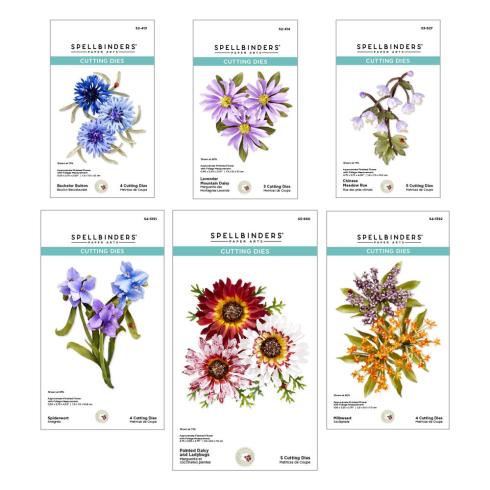 Spellbinders - Stanzschablone "Through the Meadow Bundle" Dies