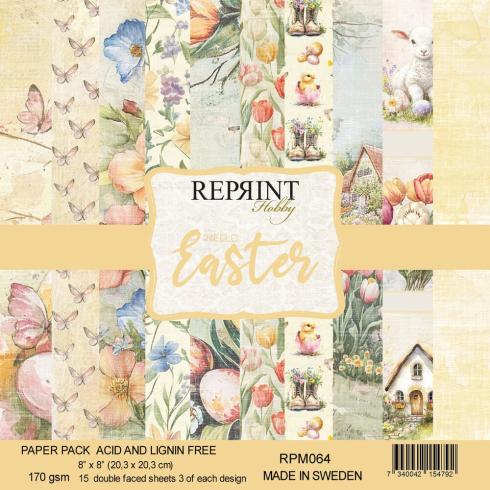 Reprint - Designpapier "Hello Easter" Paper Pack 8x8 Inch - 12 Bogen