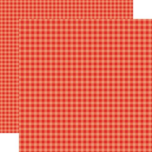 Echo Park - Designpapier "Bold Gingham" Paper Pack 6x6 Inch - 24 Bogen