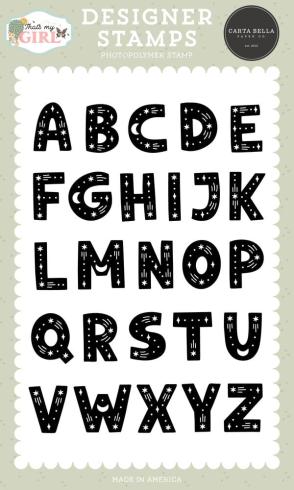 Carta Bella - Stempelset "Sparkle Alphabet" Clear Stamps