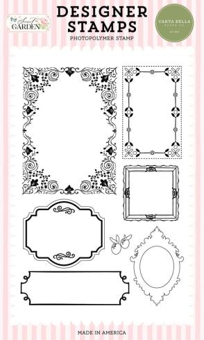 Carta Bella - Stempelset "Fairy Tale Frames" Clear Stamps