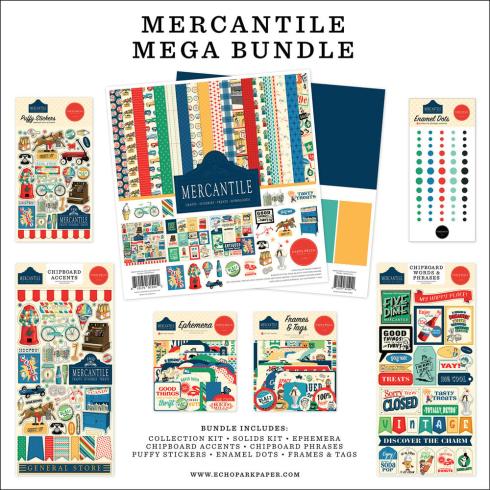 Carta Bella - Mega Bundle "Mercantile" Komplettpaket 