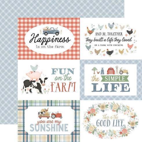 Carta Bella - Designpapier "On The Farm" Collection Kit 12x12 Inch - 12 Bogen  