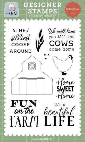 Carta Bella - Stempelset "Cows Come Home" Clear Stamps