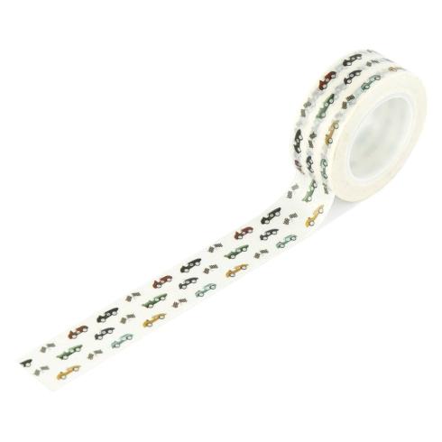 Carta Bella - Decorative Tape "Crazy For Cars" Washi Tape