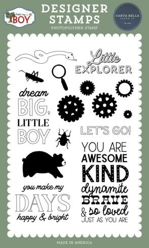 Carta Bella - Stempelset "Just As You Are" Clear Stamps