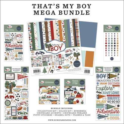 Carta Bella - Mega Bundle "That's My Boy" Komplettpaket 