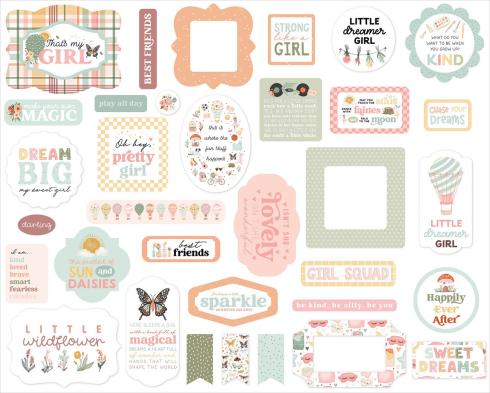 Carta Bella - Stanzteile "That's My Girl" Ephemera