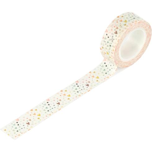 Carta Bella - Decorative Tape "Fierced Loved Hearts" Washi Tape