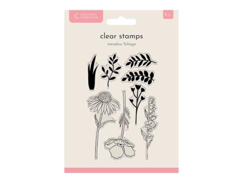 Crafters Companion - Stempelset "Meadow Foliage" Clear Stamps