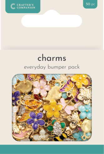 Crafters Companion - Charms "Everyday Bumper" 50 Stk.